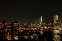 Pont Erasmus de nuit