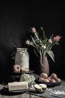 Apfelkuchen | bildende Kunst Stillleben Farbfotografie | Wandkunst drucken