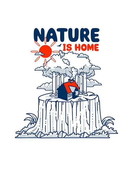 La nature est un foyer par Artthree