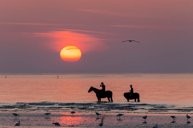 Bei Sonnenuntergang von Greet Thijs