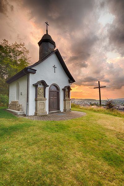 Kreuzberg Kapelle, Winterberg par Max ter Burg Fotografie