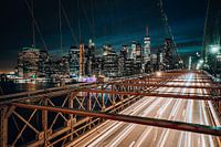 Manhattan New York Brooklyn Bridge Ampel