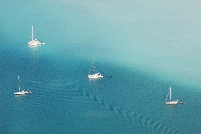 Segler Französisch-Polynesien von Leendert Noordzij Photography