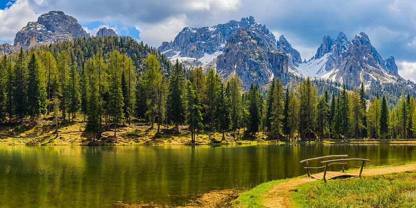 Panorama of Lago Antorno by Henk Meijer Photography