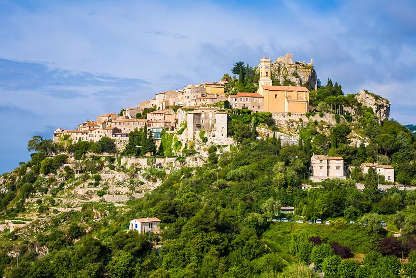 Bergdorf Èze-Village in Frankreich von Werner Dieterich