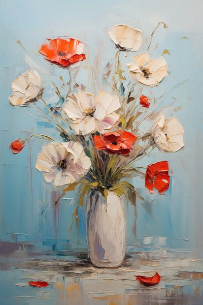 Blumen abstrakt von Bert Nijholt