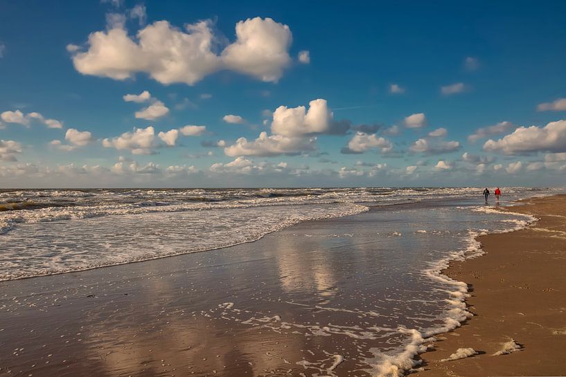 Sunny day by the sea by Sabine Wagner