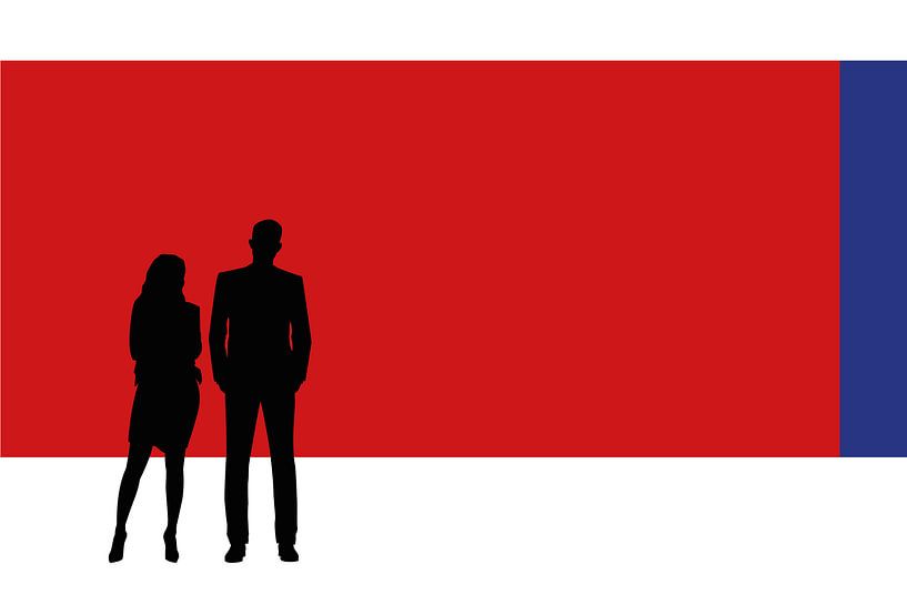 Tribute to Barnett Newman by Harry Hadders Design