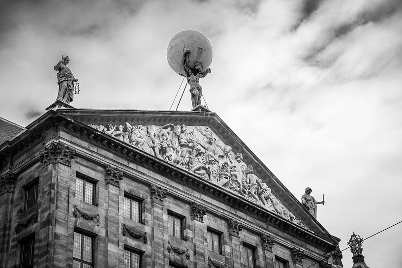 der Palast am Dam-Platz in Amsterdam von Mike Bot PhotographS