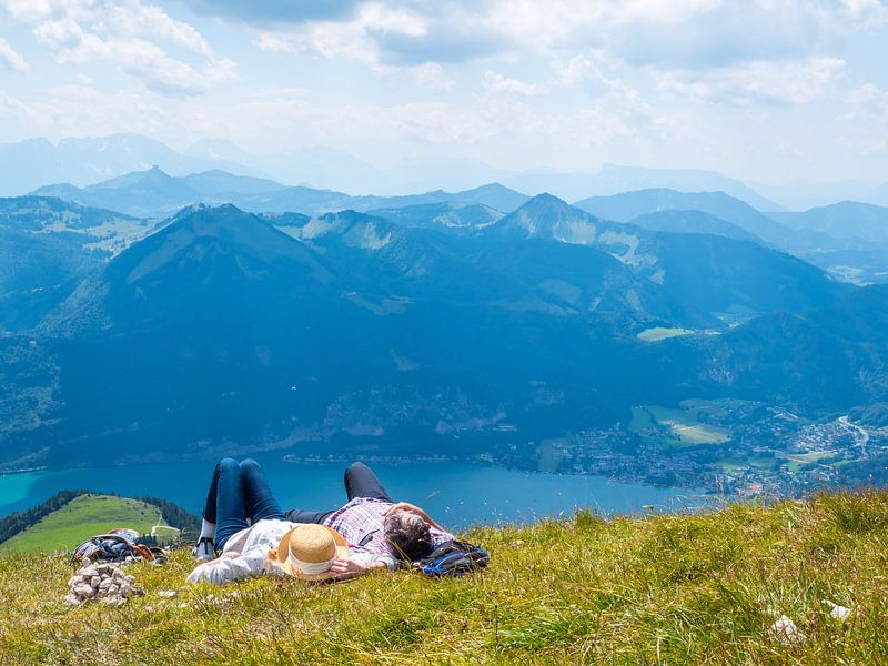 Auszeit auf dem Schafberg im Salzkammergut von Animaflora PicsStock