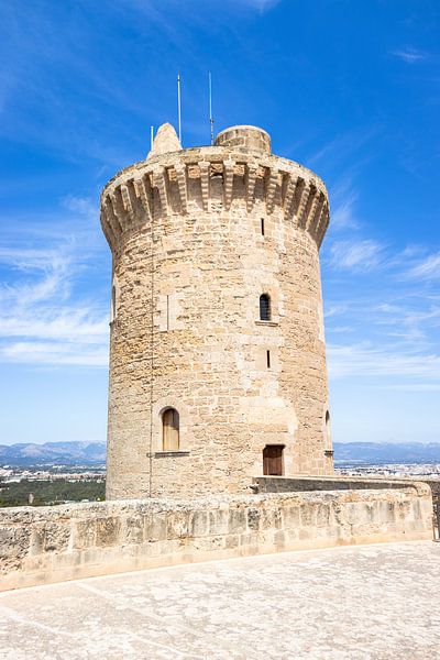 Tower of Bellver Castle, Mallorca | Travel photography by Kelsey van den Bosch