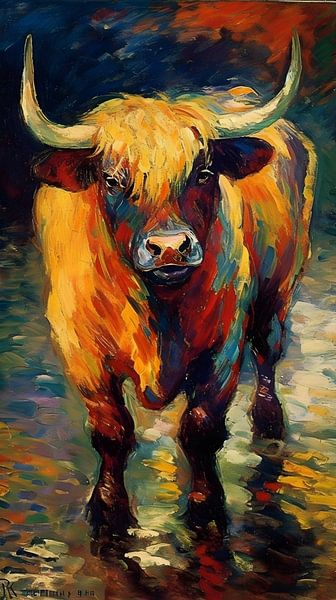 Blonde schottische Highlanderin von FJB