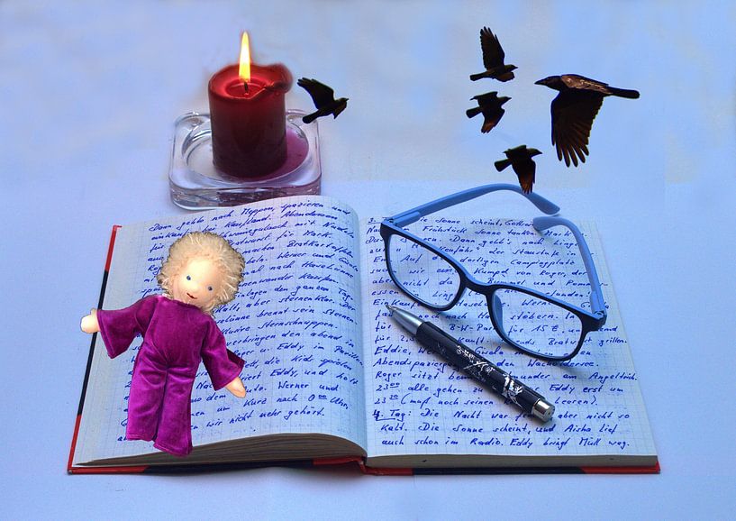 Le conteur d'histoires par Edgar Schermaul