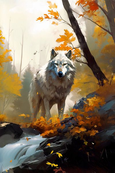 Forêt de loups 3 par Mateo