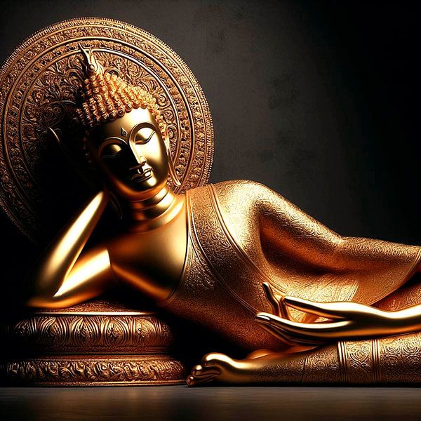 The Golden Buddha - 3 by Ineke de Rijk