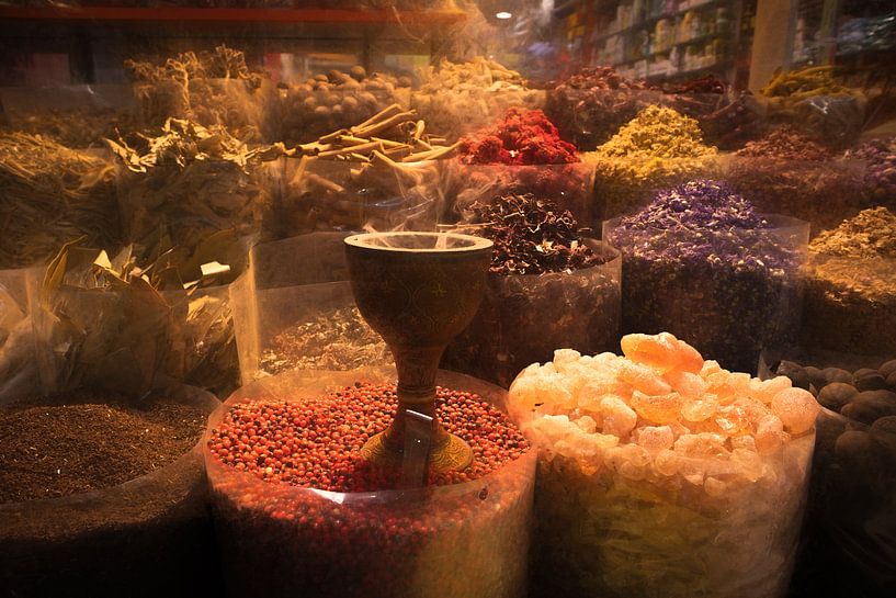 Gewürzmarkt Dubai von Rene van Heerdt
