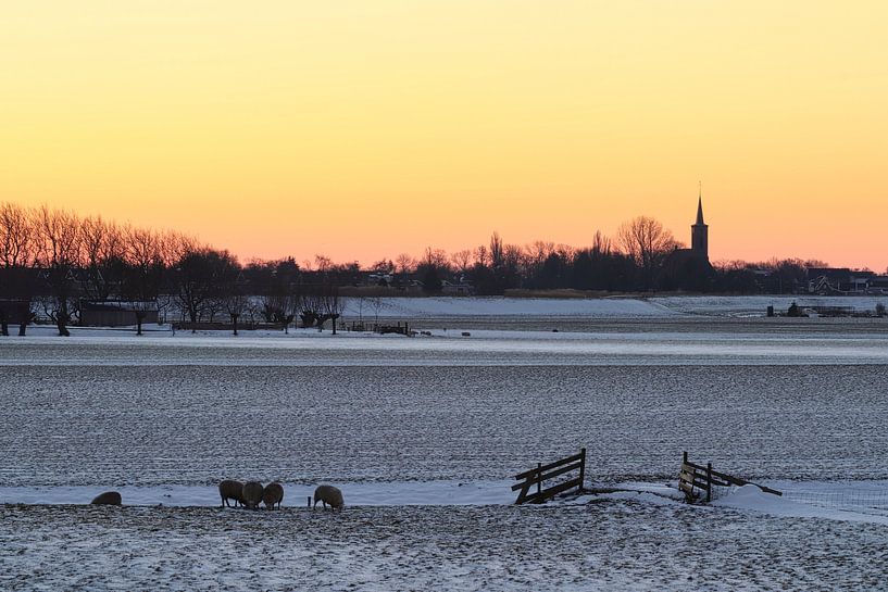 Lever du soleil aux Pays-Bas par Mireille Breen