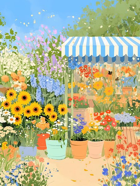 The Flower House by Gypsy Galleria