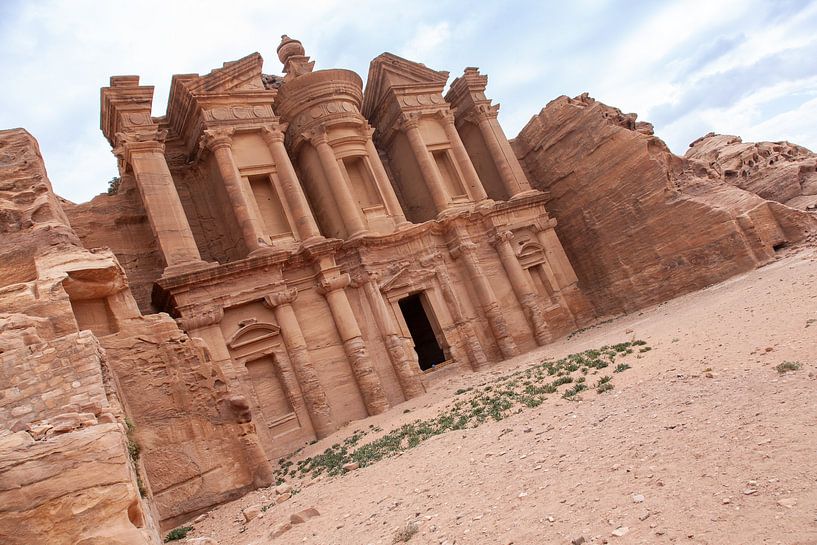 Kloster , petra jordanien von Astrid van der Eerden