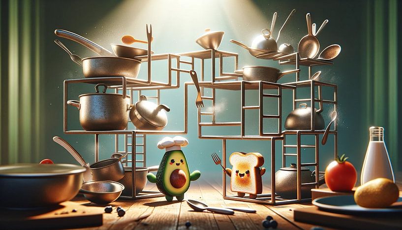 Tower to pots by artefacti