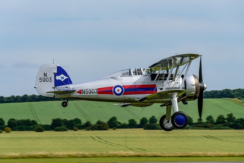 Gloster Gladiator Doppeldecker. von Jaap van den Berg