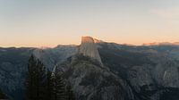 Half Dome at sunset