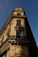 Structure de l'angle du coucher du soleil | Paris | France Travel Photography