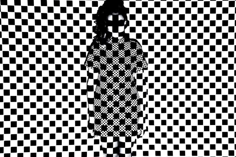 Chess Board - one more Black Square by Afshin Saeidinia