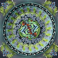 Schnipsel Frosch Zeichen