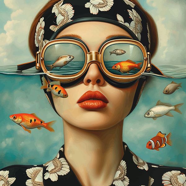 Fanta sea by Mirjam Duizendstra