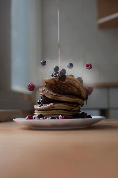 Zauberhafte Pfannkuchen-Fotos für die Küche - perfekt für Foodies und Gourmets von Elianne van Turennout