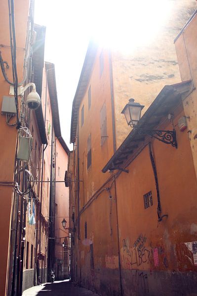 Straße in Pisa von Jessica van den Heuvel