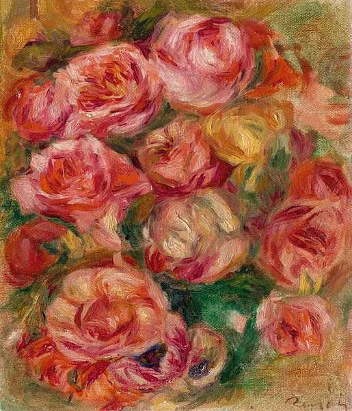 Rosen, Pierre-Auguste Renoir von Meisterhafte Meister