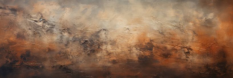 Hintergrund in schlammigen braunen Steintönen von Art Bizarre