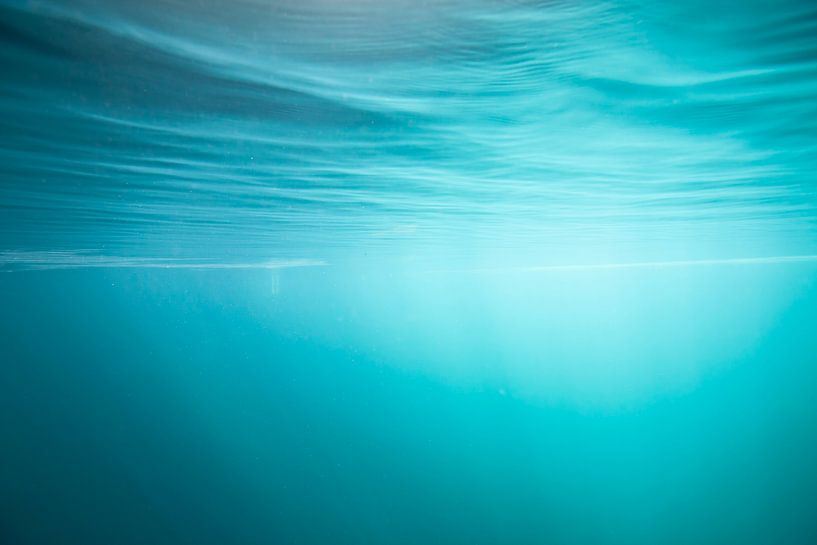 Lichtstrahlen durch das Wasser von M. Diaz