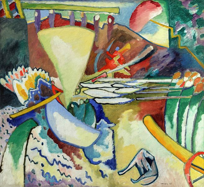 Improvisatie 11, Wassily Kandinsky van All the Masters