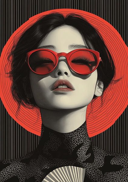 Schattierungen von Kyoto von crack head