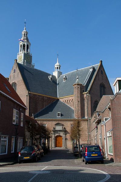 Maassluis-Grande église ou Schanskerk par Hans Blommestijn