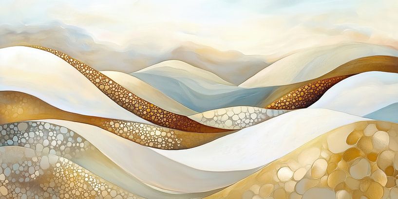 Modern abstract landscape by Bert Nijholt