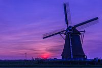 Sonnenuntergang Mühle Aarlanderveen