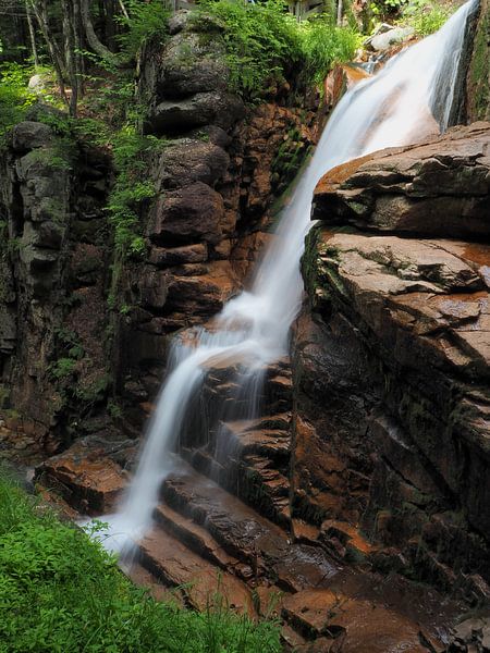 Waterfall in Franconia Notch State Park, New Hampshire, USA by Wilco Berga