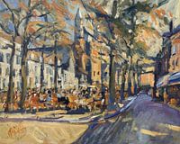 Terrasse ensoleillée. Bienvenue à Maastricht !