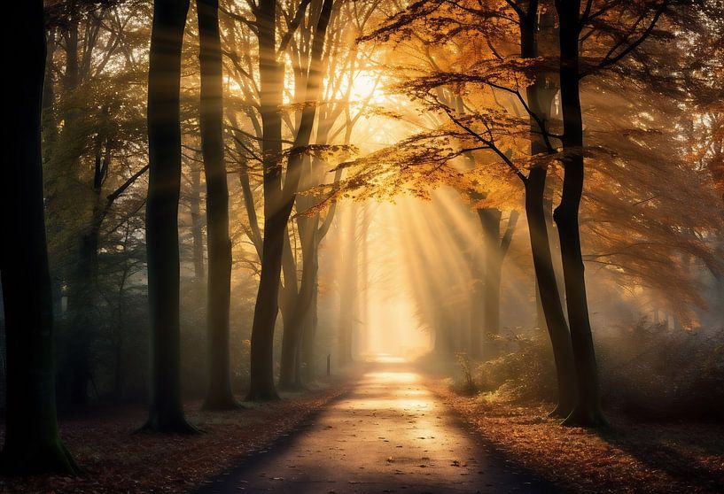 Autumn landscape by fernlichtsicht