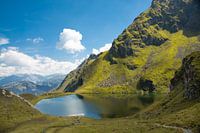 Vue sur le lac Schwarzsee
