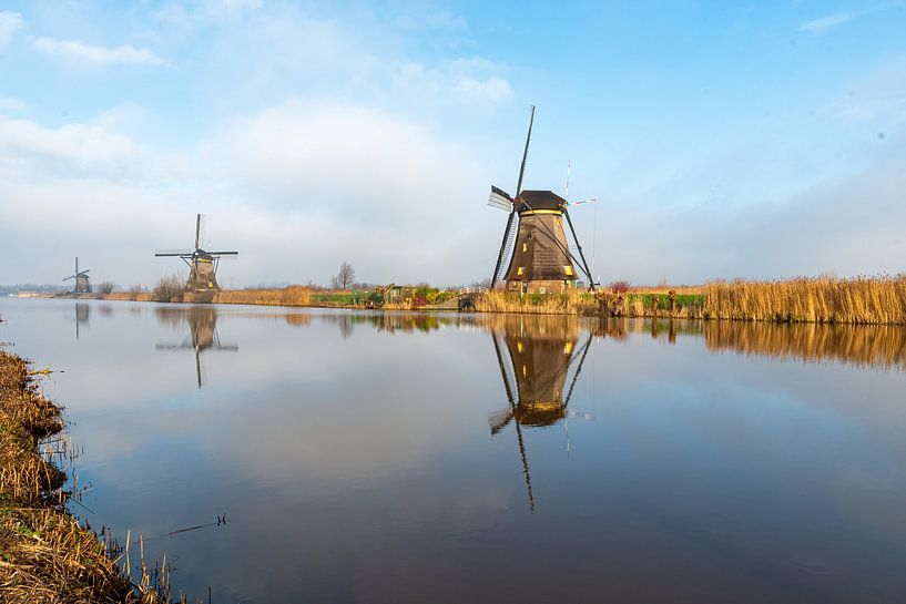 Moulin à vent de Kinderdijk par Merijn Loch