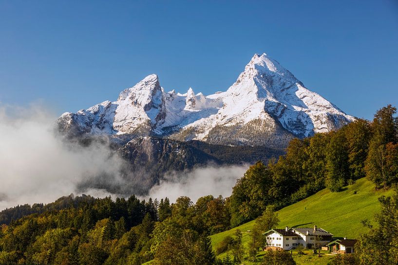 Watzmann im Herbst von Dieter Meyrl