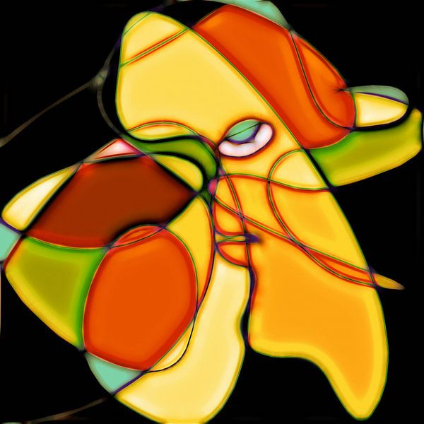 The face by Karl-Heinz Lüpke