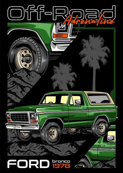 1978 Ford Bronco Auto von Adam Khabibi