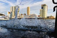 Abfahrt der MS Rotterdam VII nach New York