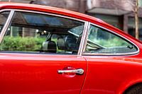 Klassischer roter Porsche 911